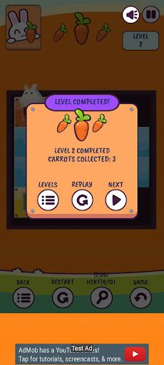 Unroll Rabbit - Screenshot 2