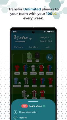 Loche Fantasy Football - Screenshot 2