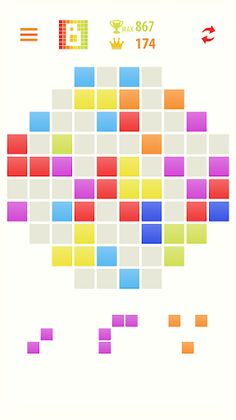 Block Puzzle Multicolor Match  - Screenshot 2