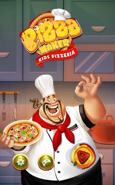 Pizza Maker Kids Pizzeria Game - Screenshot 1