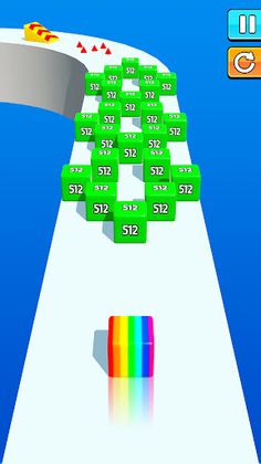 Jelly Runner Game- Cube Master - Screenshot 3