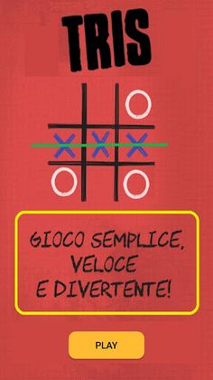 Tris App - Tic Tac Toe - Screenshot 1