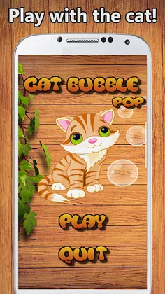 Cat Game - Bubble Pop - Screenshot 1