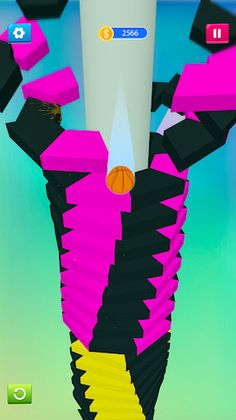 Stack Ball - Helix jump Game - Screenshot 2