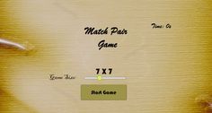 Match Pair Game - Screenshot 2