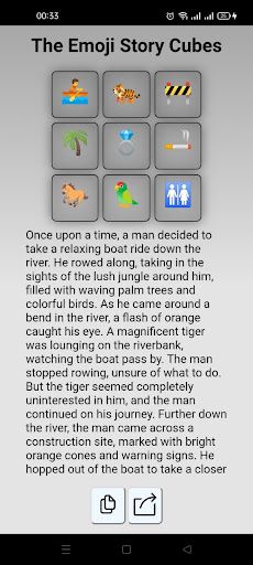 Emoji Story Cubes - Screenshot 2