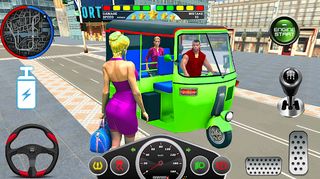 Tuk Tuk Auto Rickshaw Game - Screenshot 1