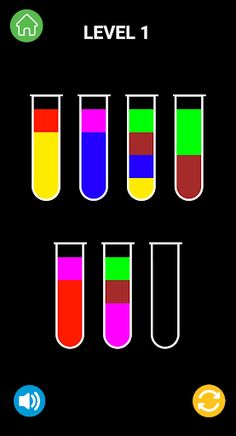 Water Color Sort - Screenshot 4