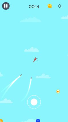 Plane Rush Escape from Missile - Screenshot 3