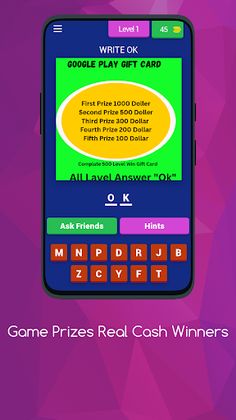 Google Play Gk Win Cash - Screenshot 1