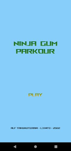 Ninja Gum Parkour - Screenshot 1