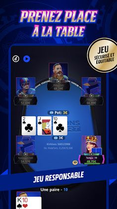 Parions Sport Poker En Ligne - Screenshot 2