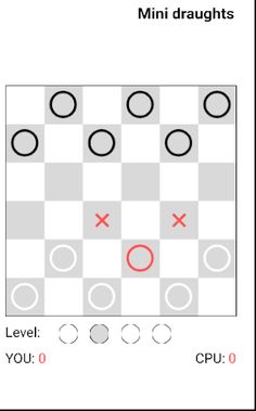 Mini draughts - Screenshot 2