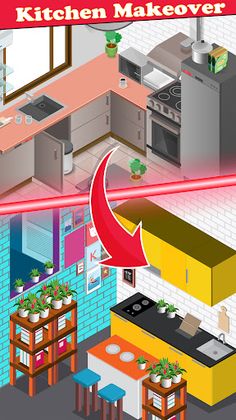 DIY Decor Home Makeover Games - Screenshot 2