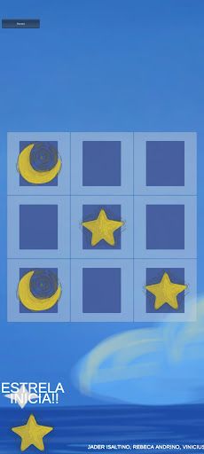 Noite Estrelada: Jogo da Velha - Screenshot 1