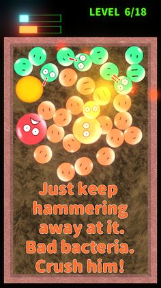 Squash the bacteria. - Screenshot 2