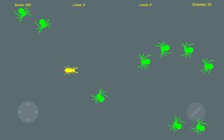 Insect shooter - Screenshot 1