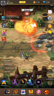 Grim Reaper: Idle RPG - Screenshot 1