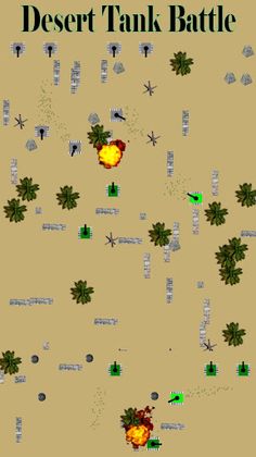 Desert Tank Battle - Screenshot 1