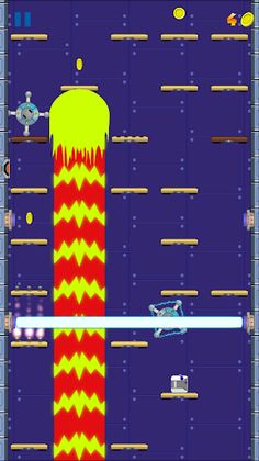 Bot Jump - The rising lava - Screenshot 1