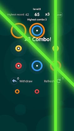 Circle Match Three: Offline me - Screenshot 3