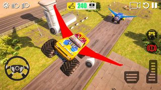 Flying Car Games 3D Simulator - Screenshot 1