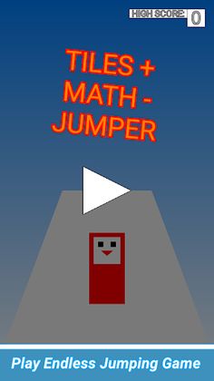 Tiles Math Jumper - Screenshot 1
