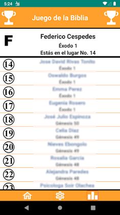 Juego de la Biblia - Screenshot 3