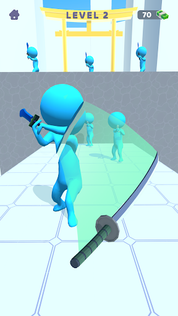 Sword Play! Ninja Slice Runner - Screenshot 1