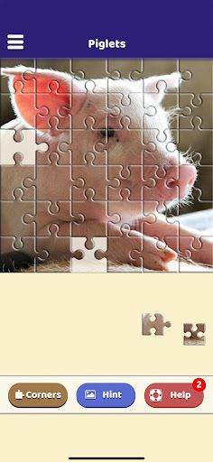 Piglets Jigsaw Puzzle - Screenshot 4