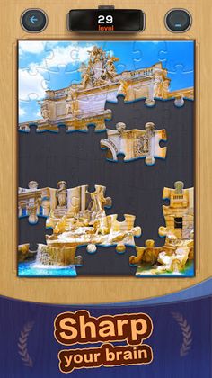 Jigsaw woods 3D block - Screenshot 4