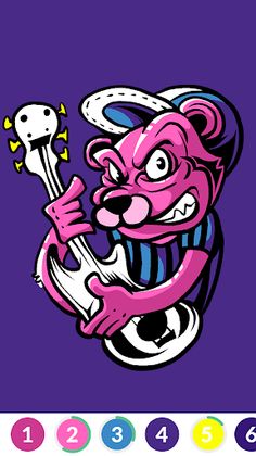 Easy Color by Number Coloring - Screenshot 2