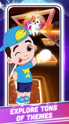 Luccas Neto Jogos Tiles Hop - Screenshot 3