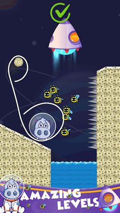 Save The Hippo - Draw Puzzle - Screenshot 4