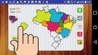 Jogo Mapa do Brasil - Screenshot 2