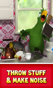 Talking Pierre the Parrot - Screenshot 1