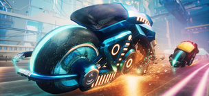 32SECS: Neon City Rider 2 - Screenshot 1