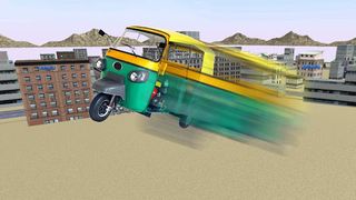 Desert Rickshaw Fly Simulator - Screenshot 3
