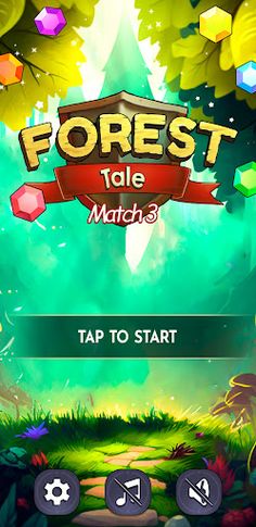 Forest Tale - Match 3 - Screenshot 1