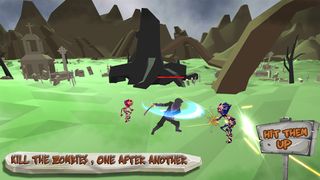 Ninja Warrior Vs Zombie - Screenshot 1