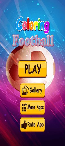 Football Coloring - Screenshot 2