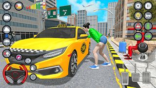 Us Taxi Car Parking Sim Game - Screenshot 3