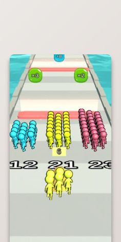 Worm Rush: Game Parkour Snake - Screenshot 2