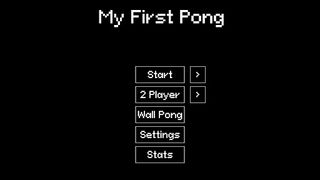 My First Pong - Screenshot 1