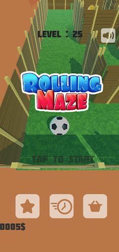 rolling maze - Screenshot 1