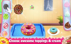 Donut Maker Girls Cooking Game - Screenshot 2