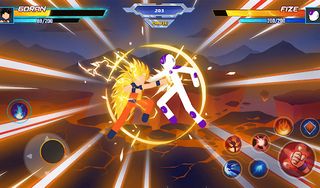 Stickman Dragon Fight Warriors - Screenshot 1