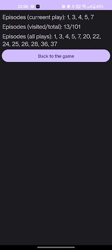 Path of Heresy Gamebook - Screenshot 2