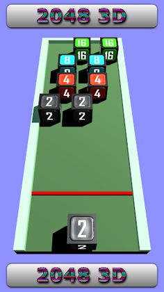 2023 Games - Original 3D 2048 - Screenshot 1