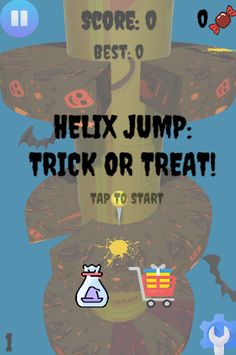 Helix Jump: Trick or Treat - Screenshot 2
